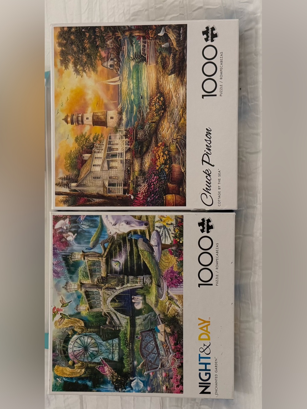Buffalo 1000-Piece Jigsaw Puzzle - Colorful Multicolor Artwork